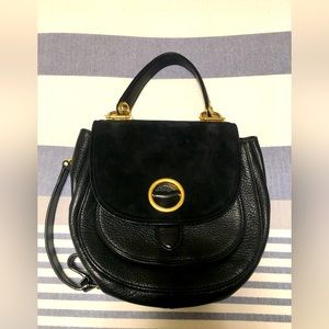 Michael Kors Black Gold Crossbody Bag
